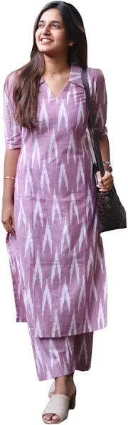 Purple Simple design Kurti